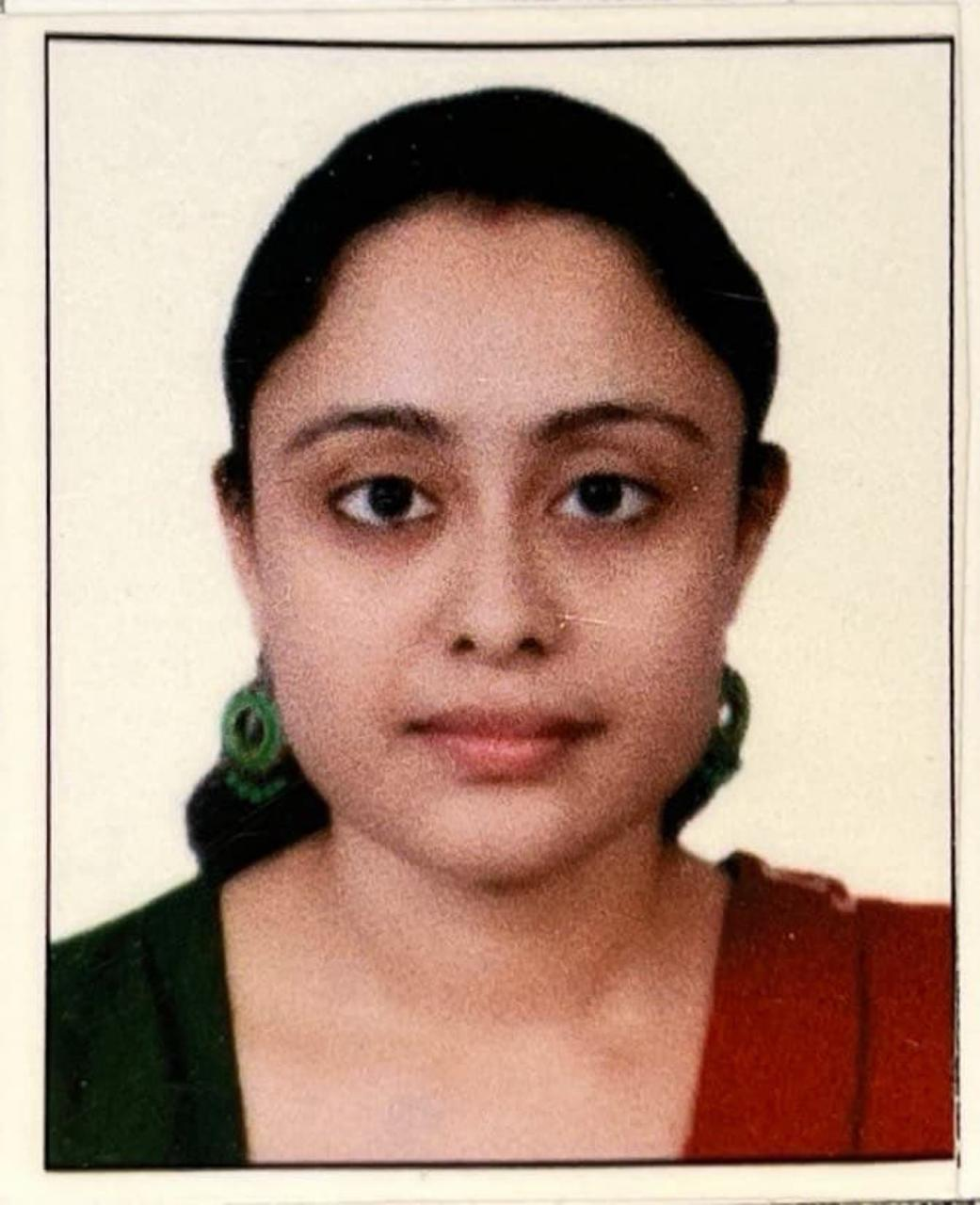 Mrs. Pritha Singha Roy </br> (Assistant Professor)